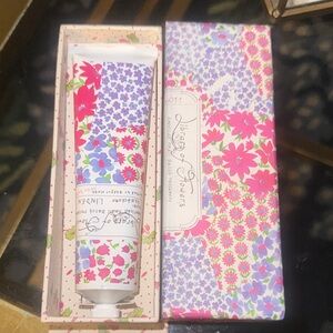 Luscious Flowers Pink Floral Hand Cream - Lavender & Blossom